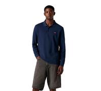 Levi´s ® 0012d Long Sleeve Polo Blue 2XL Men