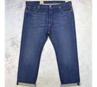 Levi’s 501 Dark Blue Straight Fit Denim Jeans Size W48” L33” BNWT BIG TALL