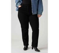 Levi´s ® 724™ Pl Straight High Waist Jeans Black 14 / 28 Woman