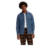 Levi´s ® Barstow Western Standard Long Sleeve Shirt Blue L Men