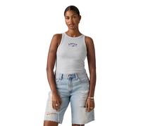 Levi´s ® Essential Racer Sleeveless T-shirt Grey S Woman