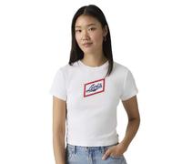 Levi´s ® Gr Essential Sporty Short Sleeve T-shirt White M Woman
