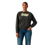 Levi's Women's Everyday Crew Sweatshirt, Crew Orange Farm Bw, XS