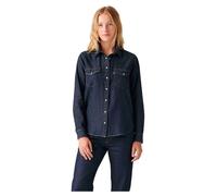 Levi´s ® Iconic Western Long Sleeve Shirt Blue S Woman