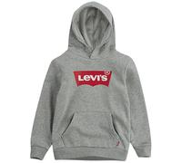 Levi´s ® Kids Batwing Screeenprint Hoodie Grey 6 Years Boys