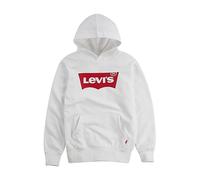 Levi´s ® Kids Batwing Screenprint Hoodie White 6 Years Boys