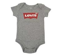 Levi´s ® Kids Batwing Short Sleeve Body 2 Units Grey 0-6 Months Kids