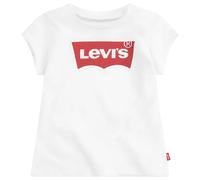 Levi's Kids ss Batwing Tee Girls, White, 8 Years