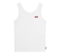 Levi´s ® Kids Meet And Greet Ribbed Sleeveless T-shirt White 12 Years Girls