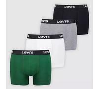 Levi’s Mens Boxer Brief 4 Pack L XL Green White Grey Combo