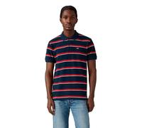 Levi's Men's Hm Polo Shirt, Alden Stripe Navy Bl, S