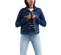 Levis Boyfriend Trucker Jacket - Blue blue 10 (S)