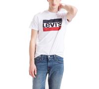 Levi's Men's Sportswear Logo Graphic T-Shirt, White, M