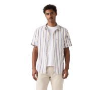 Levi's S/s Sunset 1 Pkt Standrd Gio Stripe Ceme size S | Casual Shirts Outlet | Men | Yellow S