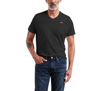 Levi's Men's Orig HM Vneck T-Shirt, Black (Mineral Black 0001), M
