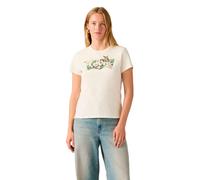 Levi's Damen The Perfect Tee T-Shirt, Daisy Bw Egret, X-Large