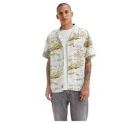 Levi´s ® The Sunset Camp Short Sleeve Shirt Beige S Men