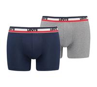 LEVIS Men's Boxer, Dress Blues, L (Pack of 2)