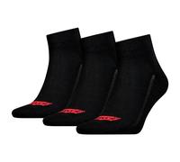 Levi's Quarter, Black, 39/42 (Pack of 3)