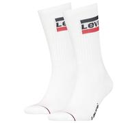 Levi's Unisex Sportwear Logo 144 Crew sock, white white, 11-Sep UK