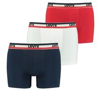Levi´s Underwear Logo Boxer 3 Units Red,White,Blue M Man