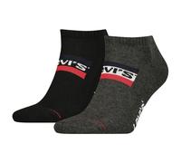 Levi´s Underwear Low Cut Sportswear Logo Half Long Socks 2 Pairs