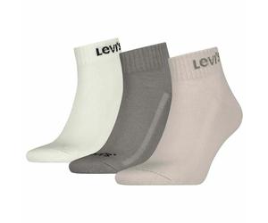 Levi´s Underwear Mid Cut Orange Tab Short Socks 3 Pairs