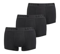 Levi's Boxershorts 3-Pack Uni Black size M