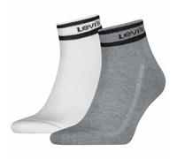 Levi´s Underwear Sport Stripe Quarter Short Socks 2 Pairs