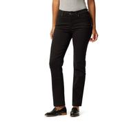 Levi Strauss Signature Gold Women's Curvy Totally Shaping Straight Jeans Mid-Rise Stretch Denim (Available in Plus Size) Night Sky-Waterless 26 Med