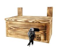 LEVIATAN APUS Nesting Box for Wall Sailor Birds | Solid Wood | Nesting Box for Birds | Ready-to-Use, No Assembly Required | Bird House