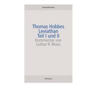Leviathan oder Stoff, Form und Gewalt eines kir, Hobbes.
