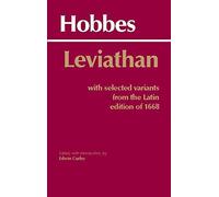 Leviathan: With Selected Variants from the Latin Edition of 1668 by Thomas Hobbes (1994-04-01)