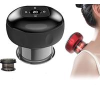 Levide Cupping,Smart Cupping Therapy Massager,5-in-1 Adjustable 12 Levels Levide Smart Cupping Massager,Relieves Neck Shoulder Back Aches,Enhance Blood Circulation (Balck)