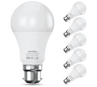 Levidon Bayonet Light Bulbs 100W Equivalent, Cool White 6500K,13.5W 1520LM Super Bright LED Bayonet Bulb, Daylight B22 LED Bulbs, BC GLS Energy Saving Lightbulbs Bayonette, Non-dimmable, Pack of 6