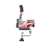 Levier de Frein À Main Pour Pc, USB 14 Bits Universel Réglable en Hauteur Pour Jeux de Course G25 / 27/29, LLHJUNUK, red with fi*tures