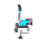 Levier de Frein À Main Pour Pc, USB 14 Bits Universel Réglable en Hauteur Pour Jeux de Course G25 / 27/29, LLHJUNUK, Blue with fi*tures