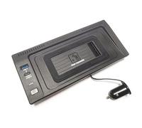 Levigo 15W Fast Charging Wireless Car Charger Charging Pad Compatible With BMW X5 F15 X6 F16 2014-2018 (Left Driving Model), Quick Charge Car Charger For Most Devices