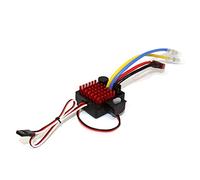 Levigo 60A RC Brushed ESC for Tamiya TT01/TT02, RC Waterpoof Brushed Electronic Speed Controller for Traxxas Redcat HPI HSP/ SCX10 (T-Plug)