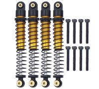 Levigo Aluminum Alloy RC Front Rear Shocks Absorber for AXIAL 1/24 AX24 XC-1, RC Crawler Upgrade Accessories Universal Shock Damper