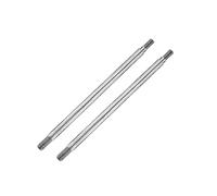 Levigo RC Carbon Steel Front Rear Universal Shock Absorber Shaft Compatible With TRAXXAS 1/5 X-MAXX 6S/8S, Upgrade Parts Accurate Shock Absorbing RC Drive Shaft