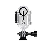 Levigo Sport Camera Diving Protective Case Waterproof Housing Shell For Insta360 Go 3 Thumb Camera, Action Camera Underwater 40M Photography Protective Cover