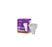 Levin GU10 LED Bulbs 6W Warm White 3000K | Non-Dimmable Energy Class A Spotlight Bulbs Replace 50W Halogen | Flicker-Free Eye-Safe GU10 Bulb with 60° Beam Angle | 10 Pack Long Lifespan Lighting