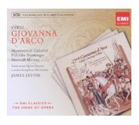 LEVINE/CABALLE/DOMINGO/MILNES/VERDI - GIOVANNA D'ARCO 3 CD NEW OPERA