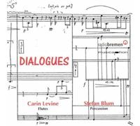 Levine,Carin - Dialogues for flute(s) and percussion