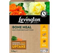 Levington Bone Meal Multi Purpose Plant Food 3.5kg | Organic Root Strength & Nutrient Uptake Booster | Essential Soil Fertility Pellets for Vegetables Roses & Trees | NPK 5-10-0 | 3.5kg Pack