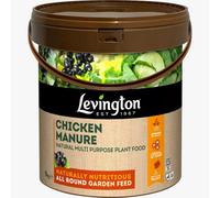 Levington Chicken Manure 9Kg Organic Pellet Fertiliser Npk 2-2-2 For Vegetables Flowers Fruit Trees Shrubs And Lawns