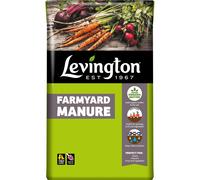 Levington Farm Yard Manure, Organic Blend, 50L, Brown
