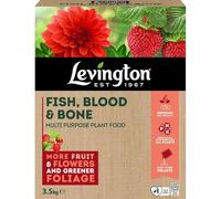 Levington Fish Blood & Bone Multi-Purpose Plant Food 3.5kg | Organic Slow-Release Fertiliser for Fruit, Vegetables & Flowers | Balanced NPK 5-5-5 Pellets | Feeds for 6-8 Weeks