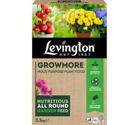 Levington Growmore Multi Purpose Plant Food 3.5kg | Essential All Round Garden Feed & Soil Fertility Booster | Easy to Use Granules for Flowers Vegetables Fruit & Trees | NPK 5-10-0 | 3.5kg Pack